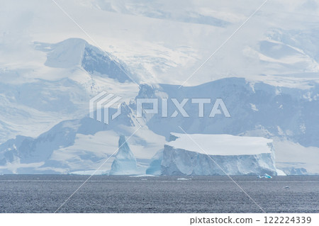 Antarctic landscape near Graham passage Antarctic landscape near Graham passage 122224339