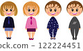 set of girl cartoon 122224451