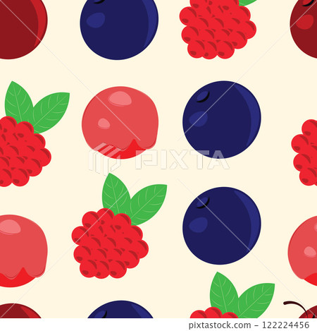 berries of blueberry seamless pattern berries of blueberry seamless pattern 122224456