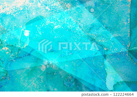 Watercolor and stained glass background Simple background 122224664