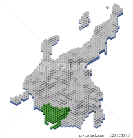 愛知縣蜂窩結構圖3D 122225263