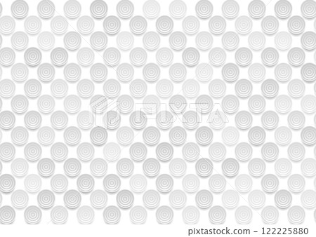 Grey white circles and rings abstract tech geometric background 122225880