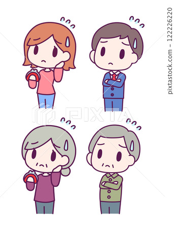 所有年齡層的男性和女性都在為物價上漲而苦苦掙扎 122226220