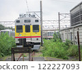 Train sleeping in the depot 122227093