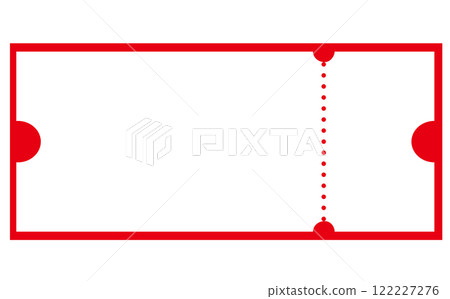 票型框背景向量圖素材 票型框背景向量圖素材 122227276