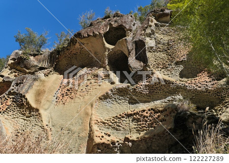 Worm-eaten rocks, Kozagawa Town 122227289