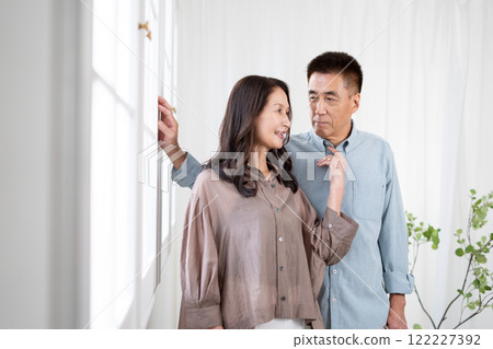 Senior couple portrait Senior couple portrait 122227392