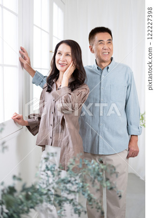 Senior couple portrait Senior couple portrait 122227398