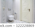 Luxury bathroom interior design and ceramic tile wall 122228869