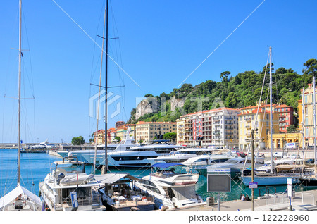 Beautiful cityscape of Nice, France Beautiful cityscape of Nice, France 122228960