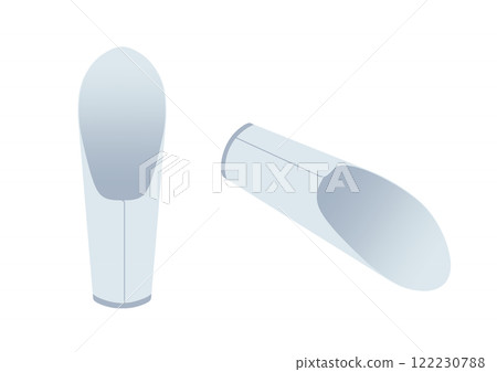 Gardening supplies/Cylindrical shovel (no main line/front/diagonal angle) Gardening supplies/Cylindrical shovel (no main line/front/diagonal angle) 122230788