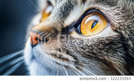 Close-up of a cats face 122233263