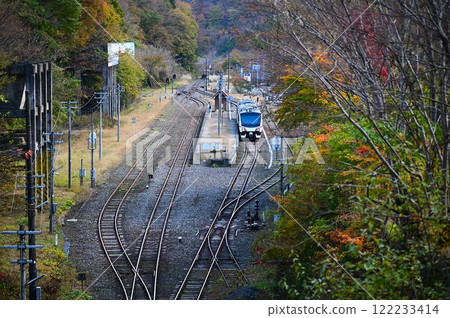 JR Kamaishi Line (Galaxy Dream Line Kamaishi Line) Rikuchu-Ohashi Station 122233414