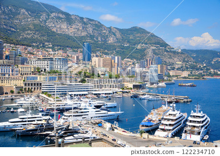 Beautiful cityscape of Monaco Beautiful cityscape of Monaco 122234710