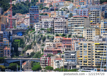 Beautiful cityscape of Monaco Beautiful cityscape of Monaco 122234720