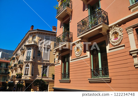 摩納哥美麗的城市景觀 122234748