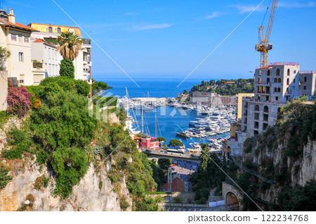 摩納哥美麗的城市景觀 122234768