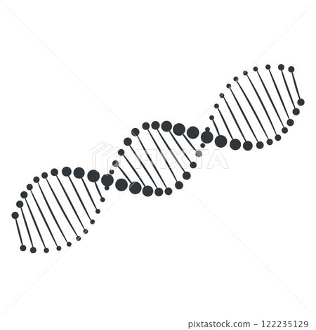 epigenetics Icon Design. DNA, Gene Expression 122235129