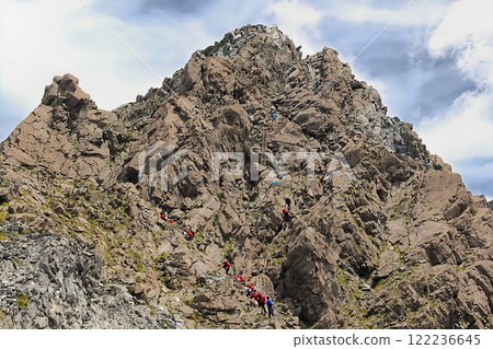 Mountain climber of Yanagatake 122236645