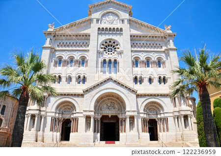 Beautiful scenery of Monaco Cathedral 122236959