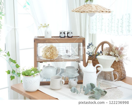 Natural interior table miscellaneous goods 122236998