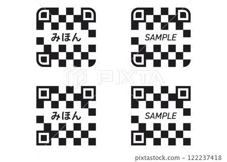 QR 碼範例圖示集 122237418