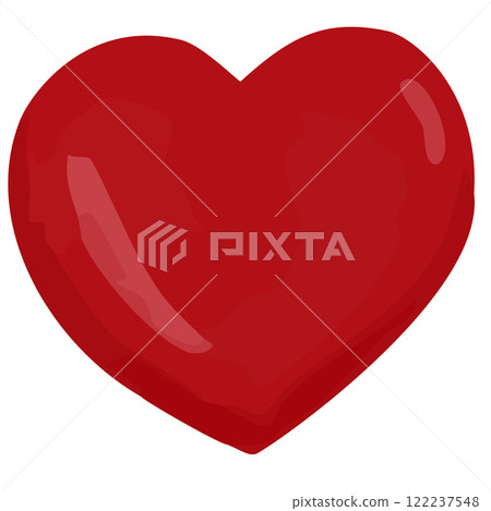 巧克力心,手寫,立體,有光澤的紅心 巧克力心,手寫,立體,有光澤的紅心 122237548