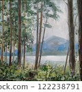 Altai Morning, etude oil painting 122238791