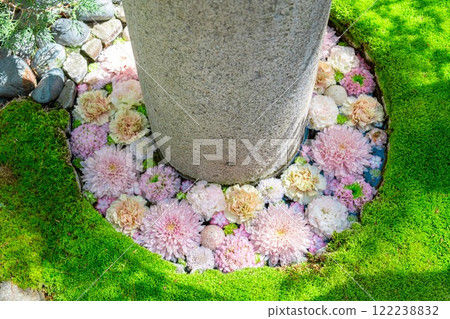 行田市行田八幡神社花護手水 122238832