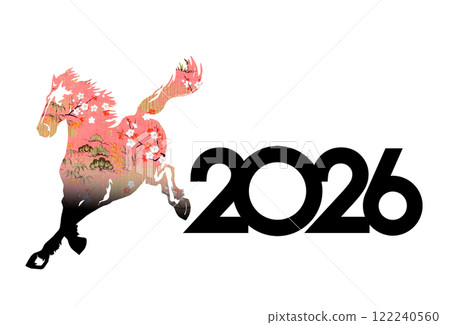 2026年新年賀卡 2026年新年賀卡 122240560