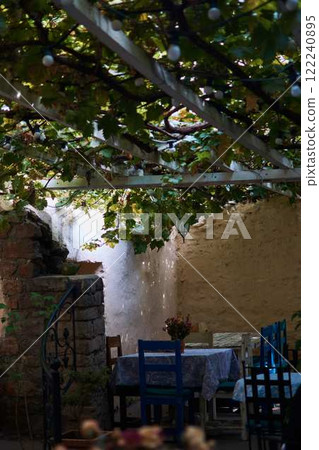 a cozy traditional restaurant of Yerevan, Armenia 122240895