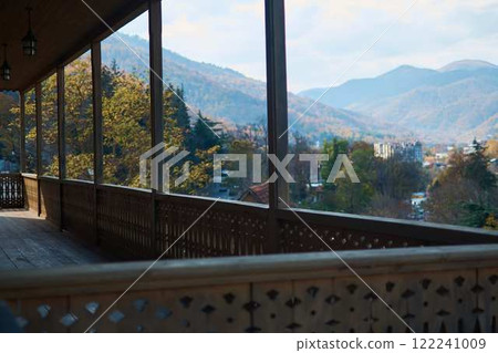 the details and atmosphere of the city of Dilijan, Armenia 122241009