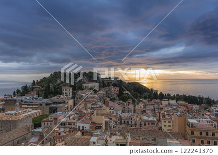 Taormina town. Sicily, Italy 122241370