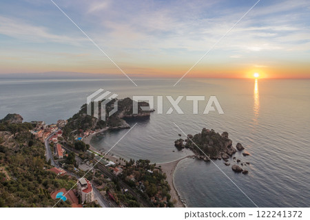 Isola Bella beach coast in Taormina, Italy Isola Bella beach coast in Taormina, Italy 122241372