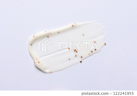 A sample of a cosmetic body care scrub A sample of a cosmetic body care scrub 122241955