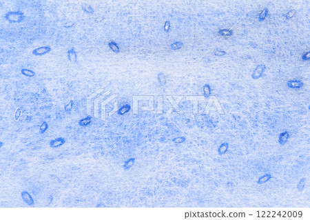 Abstract blue watercolor texture with oval patterns and soft brush strokes 122242009