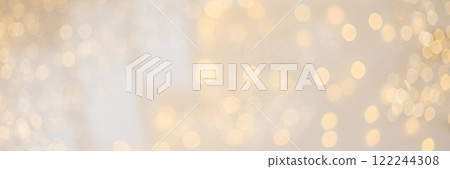 Christmas Background. Golden Holiday Abstract Glitter Defocused Background With Blinking Stars. Christmas Background. Golden Holiday Abstract Glitter Defocused Background With Blinking Stars. 122244308