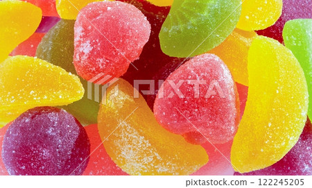 Jelly fruit sweets. Jelly fruit sweets. 122245205