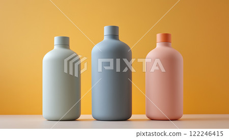 填充瓶採用柔和的色彩和簡約的設計 122246415