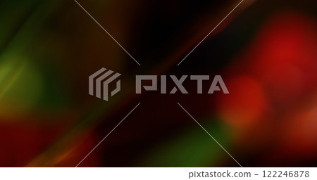 Bokeh shimmer. Variable flashes. Light leaks with iridescence. Background ray spot abstract form. Projection flicker surface. Festive overlay. 122246878