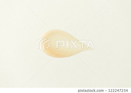 Soothing cream with Centella facial treatment skincare beauty product smear 122247234