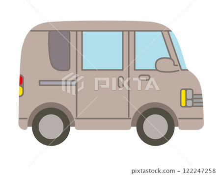 Simple car vector illustration 122247258