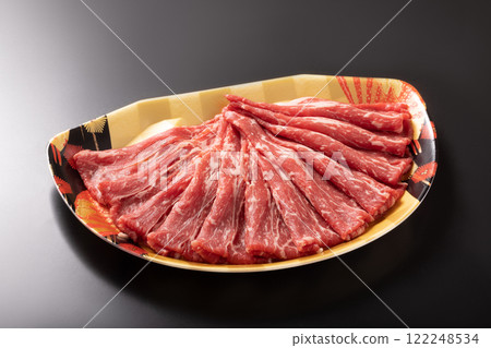 [Onuma beef from Hokkaido] Loin for shabu-shabu 122248534