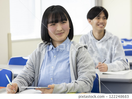 Students taking classes 122248683