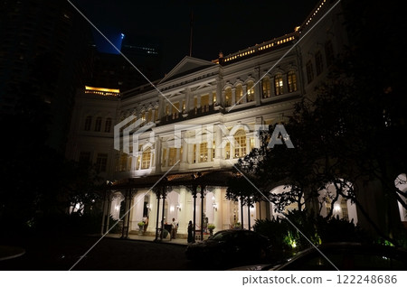 萊佛士酒店夜景（新加坡） 122248686