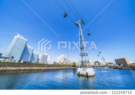 橫濱港未來/運河公園的城市景觀[神奈川縣/橫濱市] 122248718
