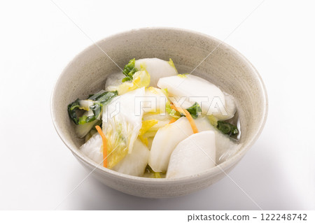 Lightly pickled Chinese cabbage with turnip Lightly pickled Chinese cabbage with turnip 122248742