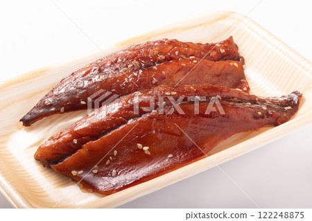 Mackerel, dried in mirin, bones removed 122248875