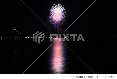 Winter fireworks Winter fireworks 122248960