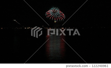 Winter fireworks Winter fireworks 122248961